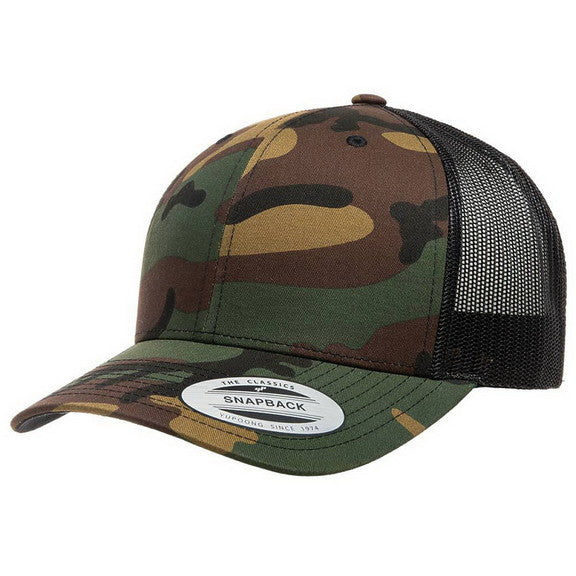Weathered American flag hat